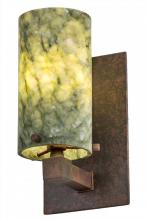 Meyda Black 185631 - 4.5"W Cilindro Jadestone Wall Sconce