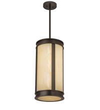 Meyda Black 186562 - 12"W Cilindro Volusia Pendant