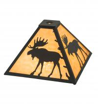 Meyda Black 187274 - 12" Square Moose Shade