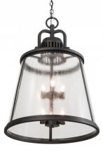 Meyda Black 187844 - 26"W Steadman Lantern Pendant