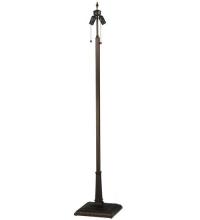 Meyda Black 18817 - 65" High Mission 2 Light Floor Base