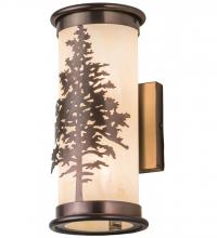 Meyda Black 189042 - 5"W Tamarack Wall Sconce