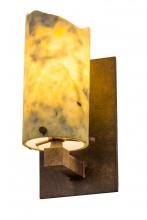 Meyda Black 189606 - 4.5"W Cilindro Jadestone Wall Sconce