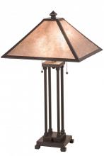 Meyda Black 190083 - 28" High Sutter Table Lamp