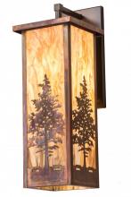 Meyda Black 190093 - 10"W Tamarack Wall Sconce