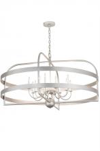 Meyda Black 192243 - 48"W Aldari 12 LT Chandelier