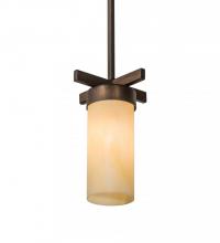 Meyda Black 193468 - 8" Wide Dante Mini Pendant