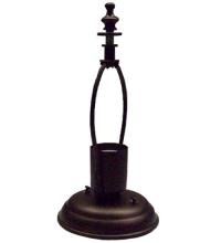 Meyda Black 19414 - 8" HARP MOUNTED SEMI FLUSH FIXTURE