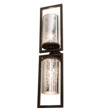 Meyda Black 195630 - 8.5" Wide Galatia Wall Sconce