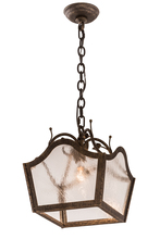 Meyda Black 195755 - 12" Square Terena Pendant