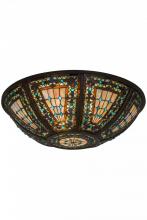 Meyda Black 19806 - 24" Wide Fleur-de-lis Shade