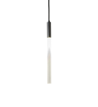 Meyda Black 198448 - 1" Wide Cilindro Fenykard Mini Pendant