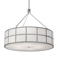 Meyda Black 198495 - 48" Wide Cilindro Barnabas Pendant