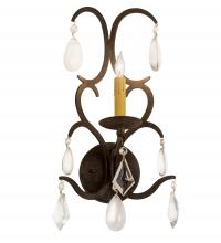 Meyda Black 199203 - 10" Wide Alicia Wall Sconce