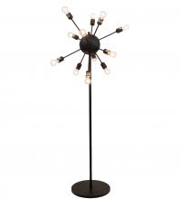 Meyda Black 201065 - 28" Wide Relek Floor Lamp