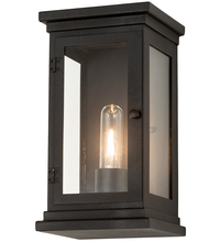 Meyda Black 202672 - 6.5" Wide Whitman Wall Sconce