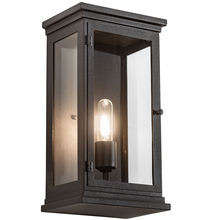 Meyda Black 202673 - 8.5" Wide Whitman Wall Sconce