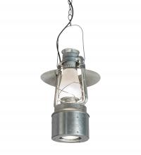 Meyda Black 203126 - 12" Wide Miners Lantern Pendant