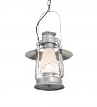 Meyda Black 203593 - 13" Wide Miners Lantern Pendant