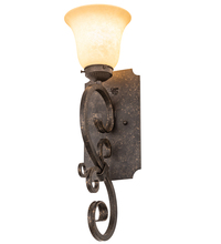 Meyda Black 204200 - 6" Wide Thierry Wall Sconce