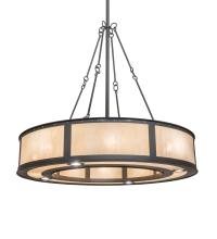 Meyda Black 210299 - 49" Wide Smythe Craftsman Pendant