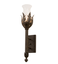 Meyda Black 211462 - 7" Wide French Elegance Wall Sconce