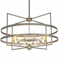 Meyda Black 212673 - 48" Wide Aldari 12 Light Chandelier