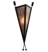 Meyda Black 213384 - 10" Wide Desert Arrow Wall Sconce