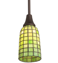 Meyda Black 214131 - 5" Wide Terra Verde Mini Pendant