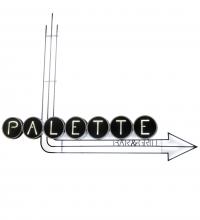 Meyda Black 214316 - 85" Wide Paletta Sign