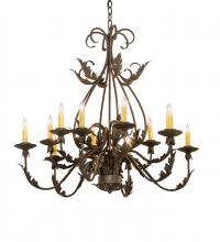 Meyda Black 215406 - 36" Wide French Elegance Chandelier