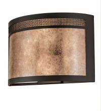 Meyda Black 216310 - 18" Wide Maglia Semplice Wall Sconce