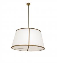 Meyda Black 218060 - 48" Wide Cilindro Tapered Pendant