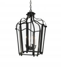 Meyda Black 218160 - 20" Wide Citadel 4 Light Pendant