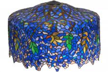 Meyda Black 21934 - 30"W Tiffany Wisteria Shade