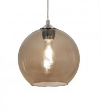 Meyda Black 221678 - 9" Wide Bola Mini Pendant