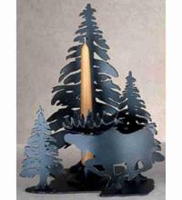 Meyda Black 22361 - Moose on the Loose Candle Holder