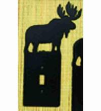 Meyda Black 22376 - Moose Single Switch Plate