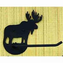 Meyda Black 22396 - Moose Toilet Paper Holder