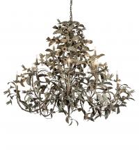 Meyda Black 227906 - 60" Wide Le Printemps 15 Light Chandelier