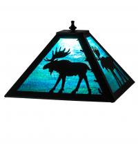 Meyda Black 228129 - 12" Square Moose Shade