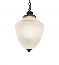 Meyda Black 228548 - 14" Wide Ovum Aquinum Pendant