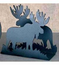 Meyda Black 23092 - Moose Napkin Holder