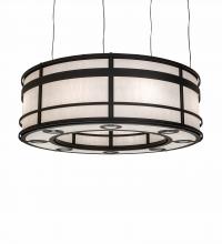 Meyda Black 231062 - 72" Wide Sargent Pendant