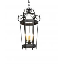 Meyda Black 232110 - 20" Wide Regency Pendant