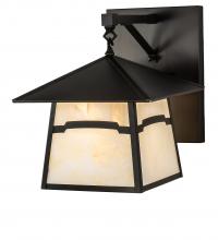 Meyda Black 232605 - 12" Wide Stillwater Mountain View Hanging Wall Sconce