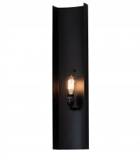 Meyda Black 232700 - 7" Wide Alva Wall Sconce