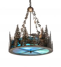 Meyda Black 232747 - 26" Wide Loon Inverted Pendant