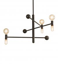 Meyda Black 233054 - 36" Wide Alva Asta Chandelier