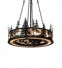 Meyda Black 233793 - 45" Wide Tall Pines Chandel-Air